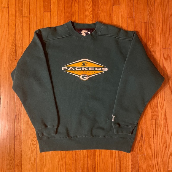 Vintage Starter Packers Crewneck Size M - Picture 1 of 5